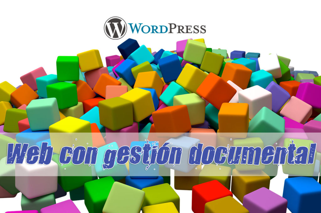 WordPress para web con gestión documental