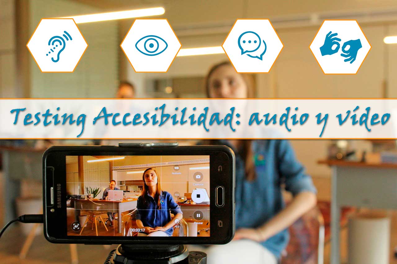 portada del post de testing de accesibilidad de audio y video
